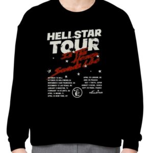 Hellstar Tour Sweatshirt – Black